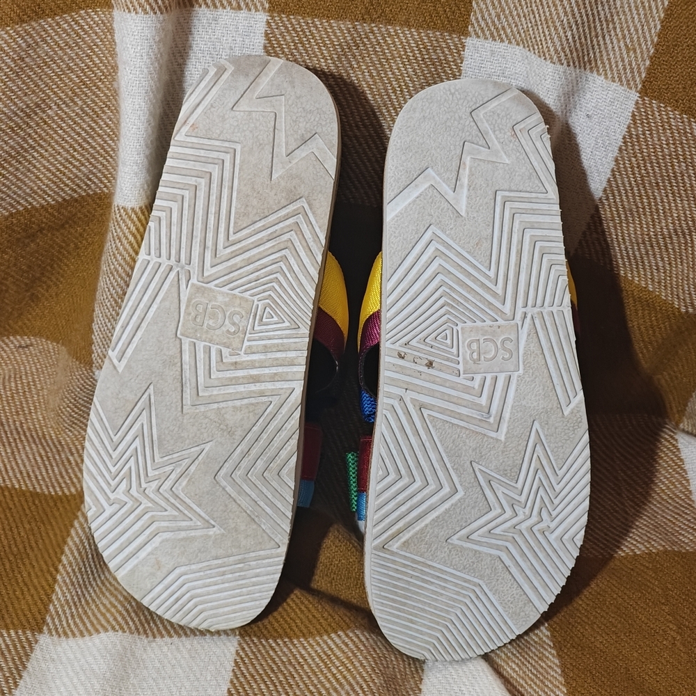 Sueconma Bonnie Rainbow Ribbon Sandals View 6